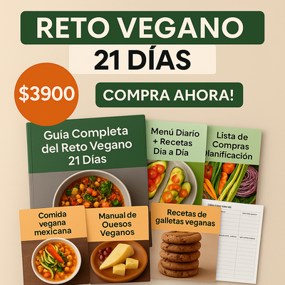 Pack Reto Vegano 21 Días