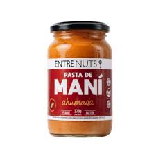 PASTA DE MANI AHUMADA 370 GR ENTRE NUTS