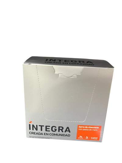 BARRITAS DE CHOCOLATE Y PASTA DE MANI X CAJA 12 UNID.
