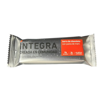 BARRITAS DE CHOCOLATE CON PASTA DE MANI 