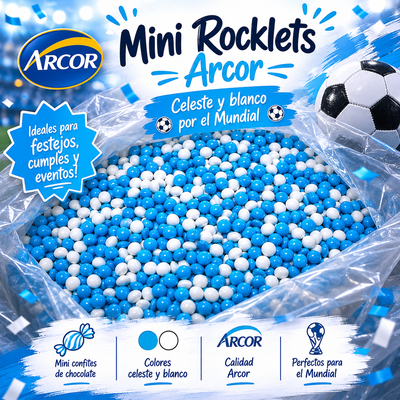 MINI ROCKLETS X 4KG  ARCOR