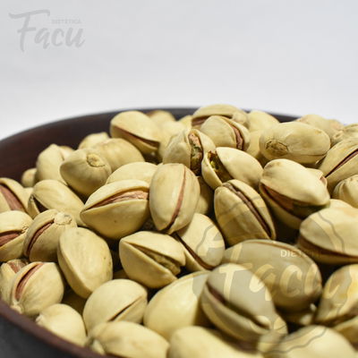PISTACHOS CON CASCARA TOSTADO Y SALADO X 100GR 