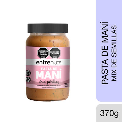PASTA DE MANI MIX SEMILLAS 