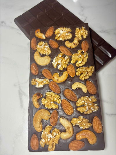 TABLETA CHOCOLATE SEMI AMARGO + MIX 