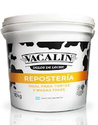 DULCE DE LECHE VACALIN REPOSTERO BALDE PLASTICO X 10KG