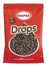 CHIPS DE CHOCOLATE SEMI AMARGO X 500 GR MAPSA