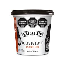 DULCE DE LECHE VACALIN REPOSTERO POTE  X 1KG