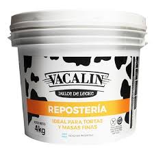 DULCE DE LECHE VACALIN REPOSTERO BALDE PLAASTICO X 4 KG