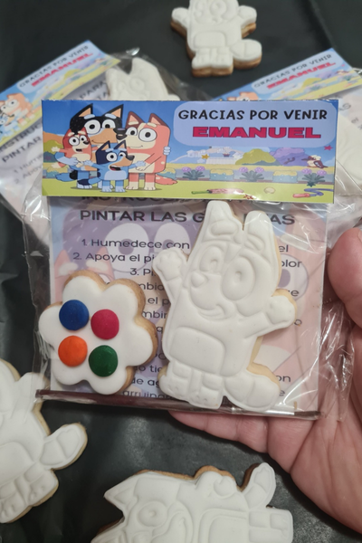 Galletas para pintar de molde