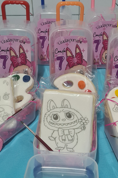 Galletas para pintar en carry-on