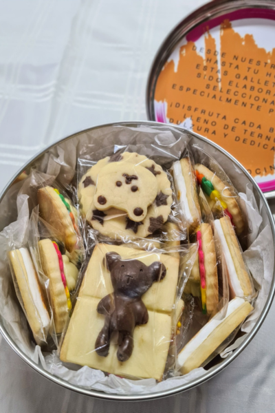 Lata cookies de ositos