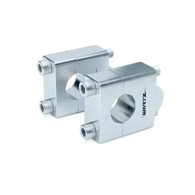 Anclajes Elevadores Wirtz de 25 mm sin Tapa  para Manubrios de 22mm 