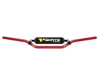 Manubrio Wirtz X6 de 22mm Rojo