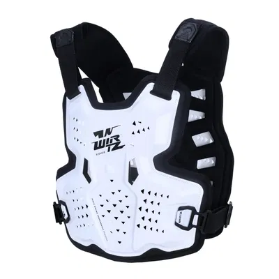 Pechera wirtz de Motocross y Enduro Elevate - Blanca