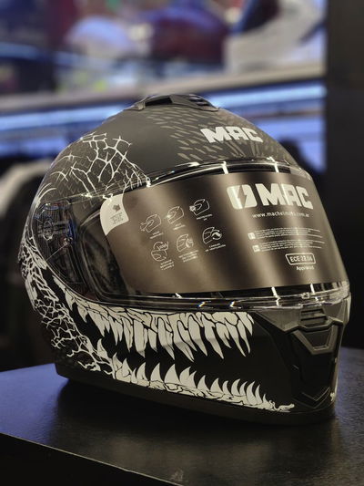 Casco Mac Started Crawn Matt Black