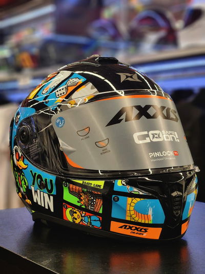 Casco Axxis Draken Goose Game A1