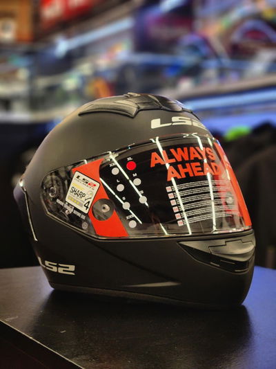 Casco LS2 352 Rookie Solid Negro / Mate