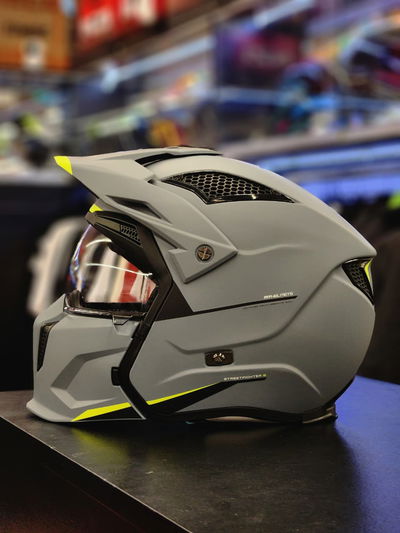 Casco MT Streetfighter SV S Solid A 22 Gris Mate