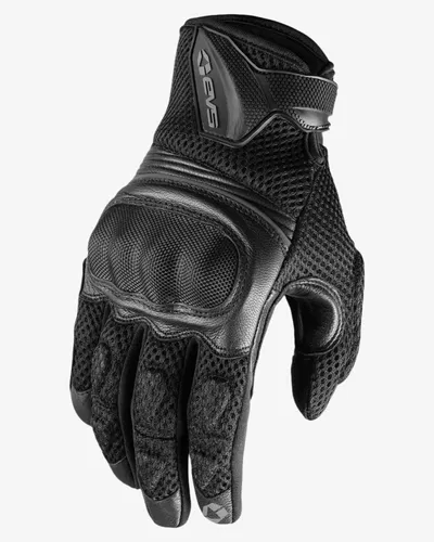 Guantes de cuero EVS negro