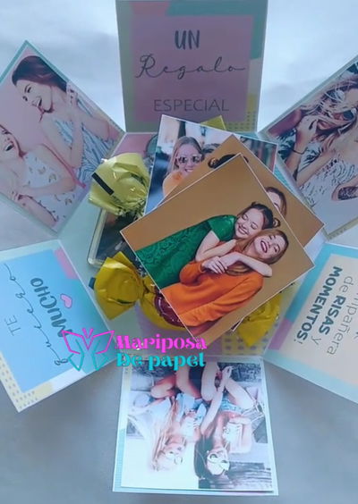 CAJA EXPLOSIVA ESPECIAL "DIA DEL AMIGO"