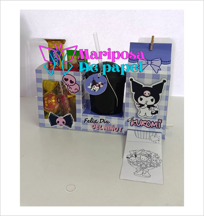 DOBLE CAJA PORTA BASE "EDICION DIA DEL NIÑO"