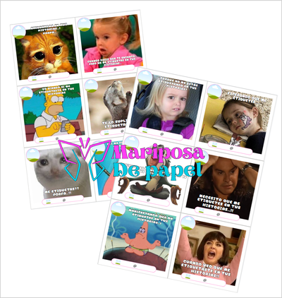 TARJETAS MEMES