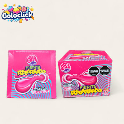 Chicle Fierita recargado tutti frutti 50u