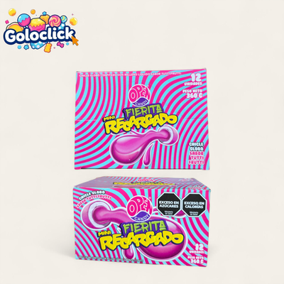 Chicle Fierita mini recargado tutti frutti 30gr x12 