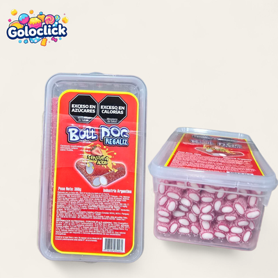 Regaliz Bulldog Frutilla 360gr