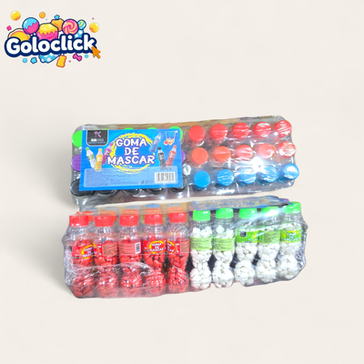 Botellita chicles x30