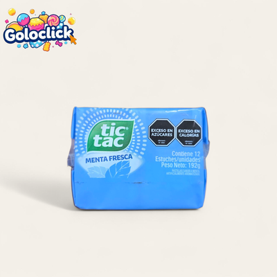 Past Tic Tac Menta Fuerte x12
