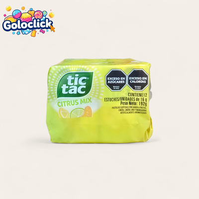 Pas Tic Tac Citrus x12