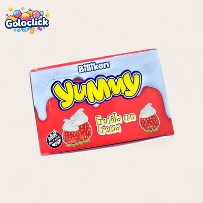 Yummy Frutilla con Crema 30gr x12