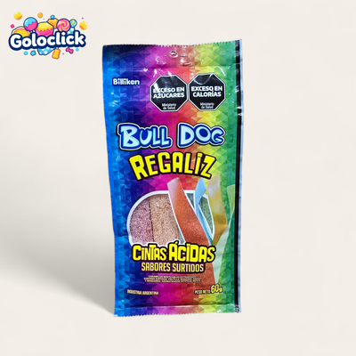 Regaliz Bulldog Cintas Acidas 60gr