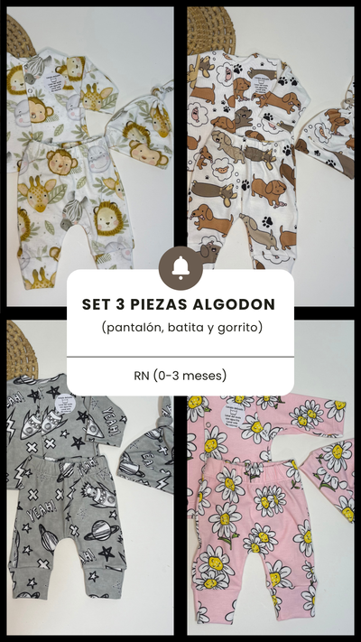 Set 3 piezas liviano