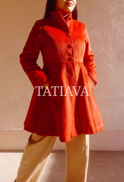 Tapado Terracota Importado - talle S/M