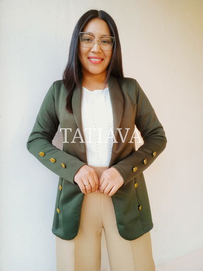 Blazer Oliva - talle XS al M