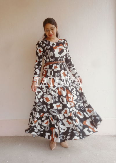 Maxivestido Prints - talle S al XXL
