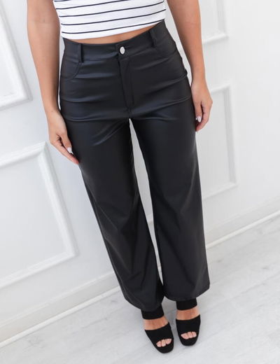 PANTALON WIDE CUERINA