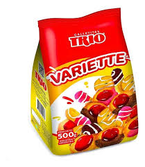 Galletitas TRIO SURTIDO VARIETE 10 x 500g.