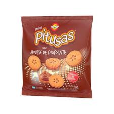 Galletitas MINI PITUSAS mousse 30x160gr