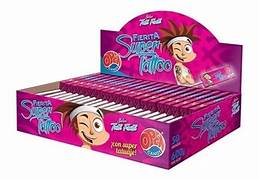 Chupetin mast. fierita super tatoo 50 un. tuti fru
