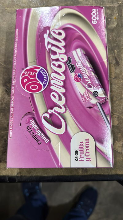 Chupetin mast. fierita super tatoo 50 un CREMOSITO