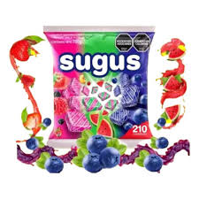 Caram. Masticable Sugus SURTIDO ESPECI x 210 unid.