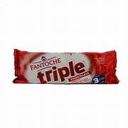 Alfajor triple Fantoche agrupado negro 24x150gr