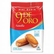 MINIBUDIN 9 DE ORO VAINILLA 10x210gr