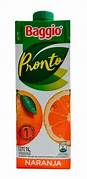 Jugo Baggio x 1 ltrs x 8 unid Naranja