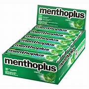 Pastillas menthoPlus mentol x 12 unid