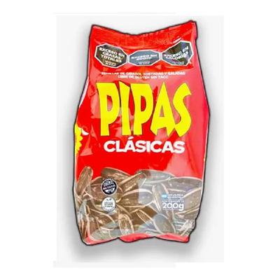 Pipas Gigantes CLASICA 3X12X200gr (ROJA)