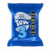 Alfajor Tatin triple blanco x 60 g x 21 unid